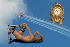 Repül az idő - Flying time 2nd Perlensis Photo Salon, Budapest: Honourable Mention